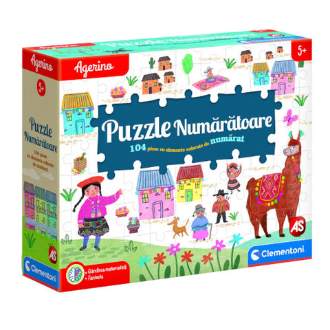 As - Joc Educativ Agerino Puzzle Numaratoarea