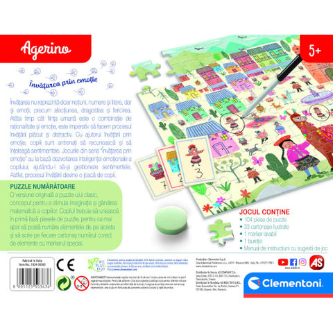 As - Joc Educativ Agerino Puzzle Numaratoarea