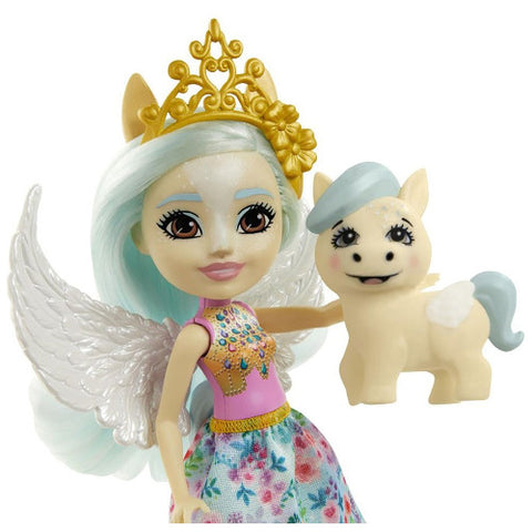Enchantimals  - Papusa Enchantimals by Mattel Paolina Pegasus cu Figurina Wingley