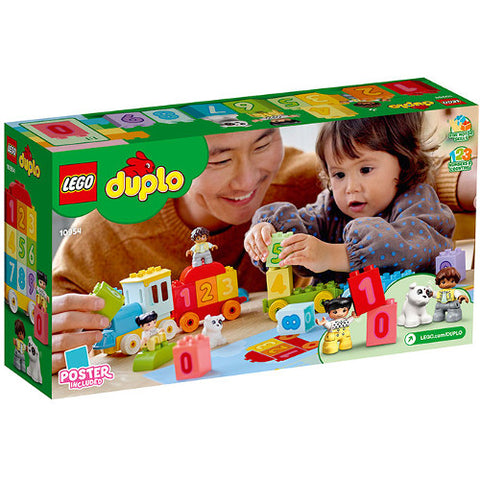 Lego - LEGO DUPLO Trenul cu Numere, Invatam sa Numaram 10954