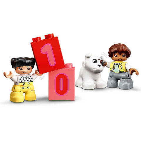 Lego - LEGO DUPLO Trenul cu Numere, Invatam sa Numaram 10954