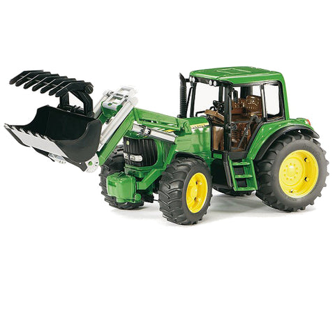 Bruder - Tractor de Jucarie John Deere 6920 cu Incarcator Frontal