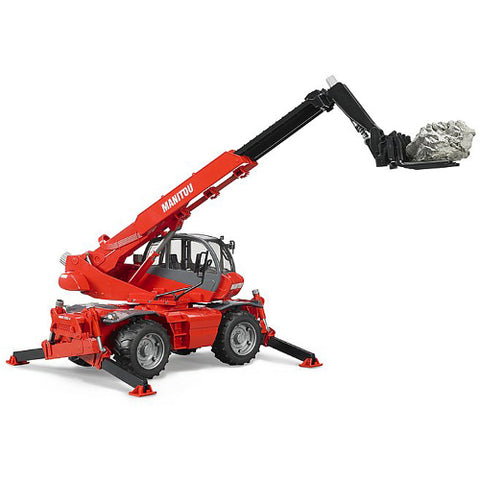 Bruder - Stivuitor Telescopic cu Accesorii Manitou MRT 2150