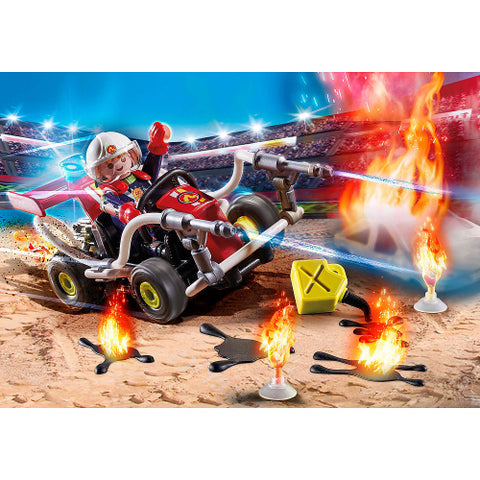 Playmobil - Stunt Show - Vehicul de Stins Incendii 