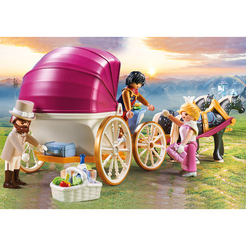 Playmobil - Trasura cu Print si Printesa