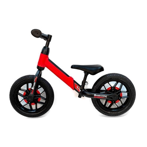 Bicicleta fara Pedale Balance Bike Spark Rosu