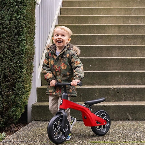 Balance bike Qplay Tech Rosu