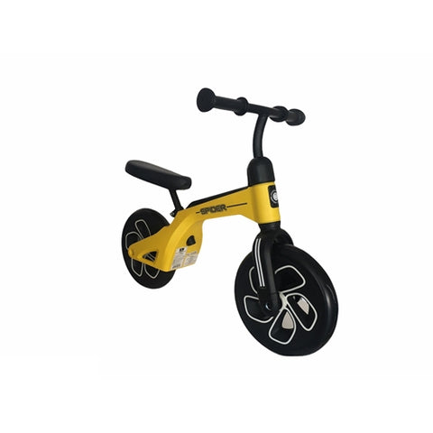 Bicicleta fara pedale SPIDER, Yellow