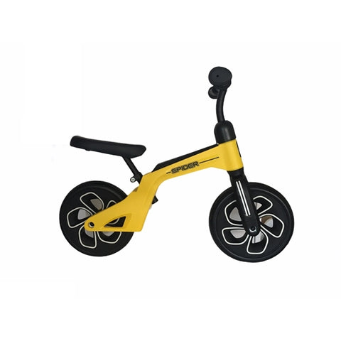 Bicicleta fara pedale SPIDER, Yellow