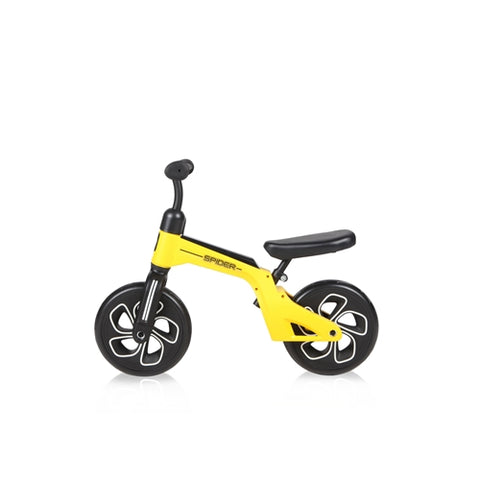 Bicicleta fara pedale SPIDER, Yellow