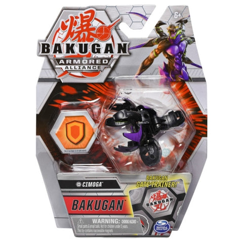 Spin Master - Bila Basic Bakugan S2 Cimoga cu Card Baku-Gear