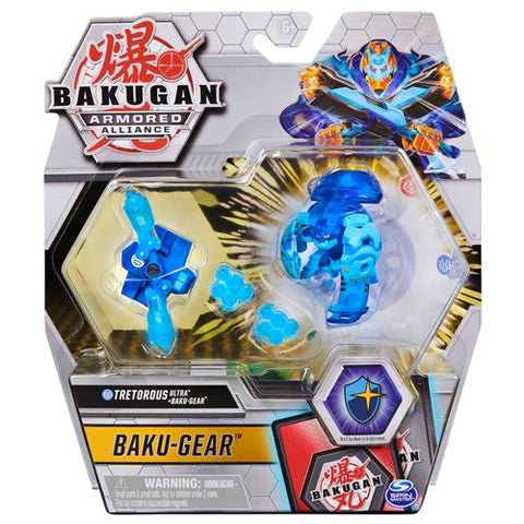 Spin Master - Set Bakugan S2 Bila Ultra Tretorous Echipament Baku-Gear Aquoburst