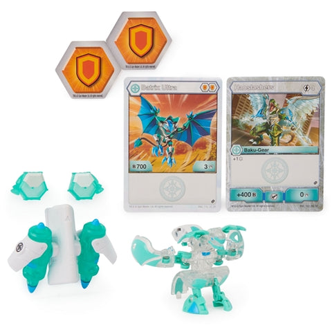 Spin Master - Set Bakugan S2 Bila Ultra Batrix cu Echipament Baku-Gear Haoslashers