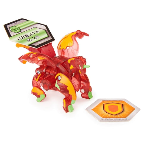 Spin Master - Set Bakugan S2 Bila Ultra Pegatrix cu Echipament Baku-Gear Pyrustormer
