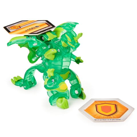 Spin Master - Set Bakugan S2 Bila Ultra Dragonoid cu Echipament Baku-Gear Ventornado