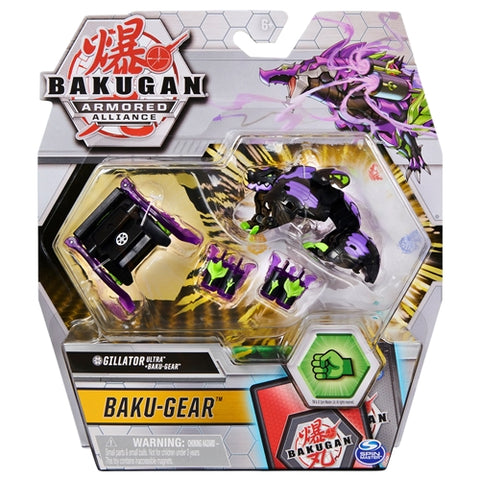 Spin Master - Set Bakugan S2 Bila Ultra Gillator cu Echipament Baku-Gear Darkusdetroyers
