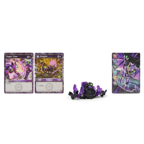 Spin Master - Bila Bakugan S3 Geogan Sluggler Black