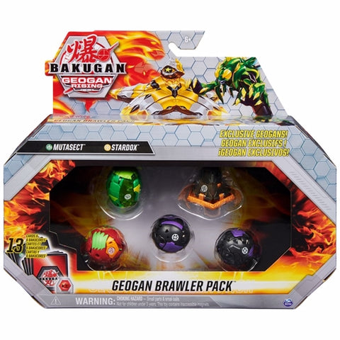 Spin Master - Set Bakugan S3 Geogan Brawler Mutasect si Stardox