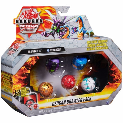 Spin Master - Set Bakugan S3 Geogan Brawler Mutasect si Viperagon
