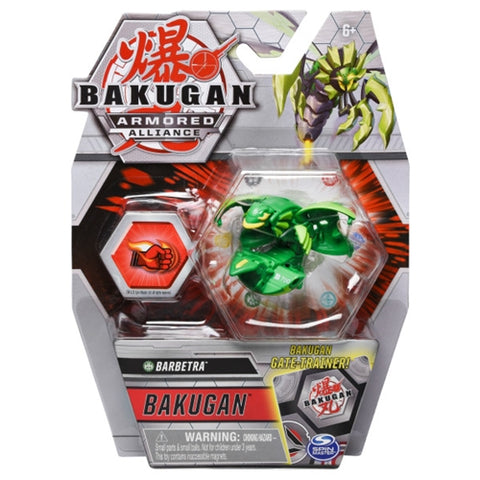 Spin Master - Bila Basic Bakugan S2 Barbetra cu Card Baku-Gear