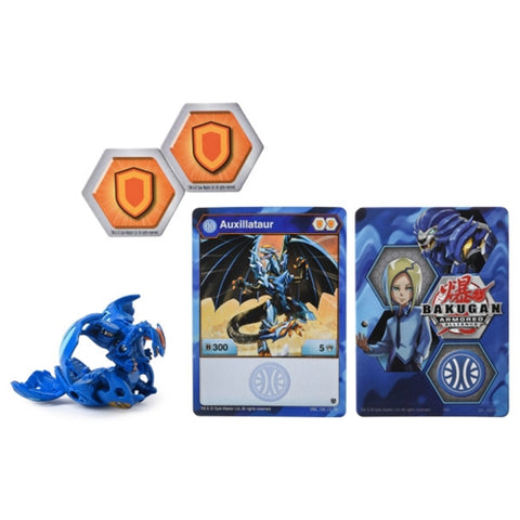 Spin Master - Bila Basic Bakugan S2 Auxillataur cu Card Baku-Gear