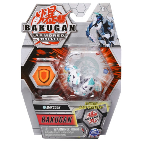 Spin Master - Bila Basic Bakugan S2 Maxodon cu Card Baku-Gear