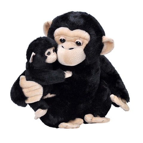 WILD REPUBLIC - Jucarie din Plus Mama si Copilul Cimpanzeu