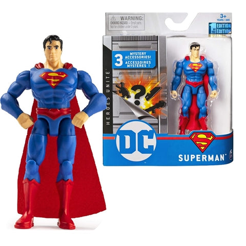 Spin Master - Figurina Articulata Superman cu Accesorii 10 cm