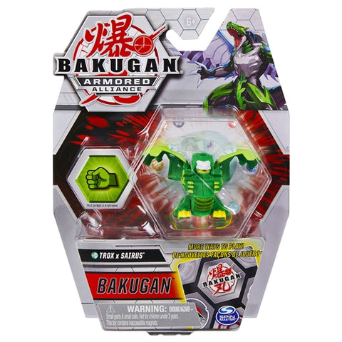 Spin Master - Bila Basic Bakugan S2 Trox cu Card Baku-Gear