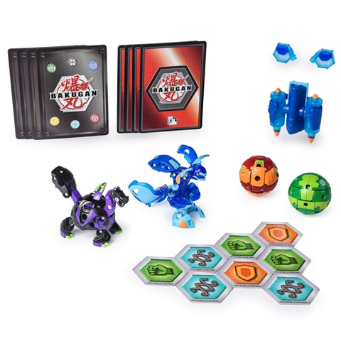 Spin Master - Set de Lupta Bakugan S2 Ultra Batrix Ramparian cu Card Baku-Gear