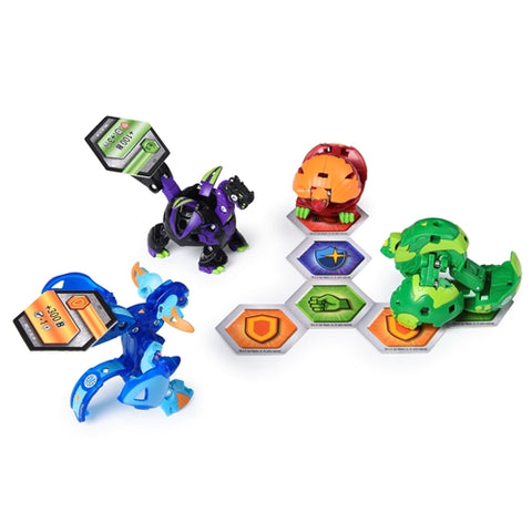 Spin Master - Set de Lupta Bakugan S2 Ultra Batrix Ramparian cu Card Baku-Gear