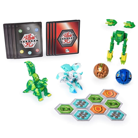 Spin Master - Set de Lupta Bakugan S2 Ultra Howlkor Eenoch cu Card Baku-Gear