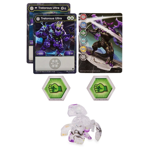 Spin Master - Bila Bakugan S2 Ultra Tretorous cu Card Baku-Gear