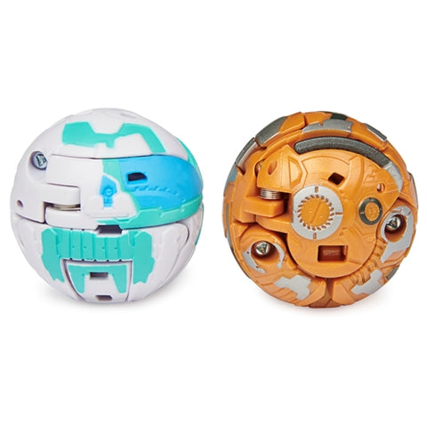 Spin Master - Set de Joaca Bakugan S3 Baku-Tin Albastru Zentaur si Vicerox