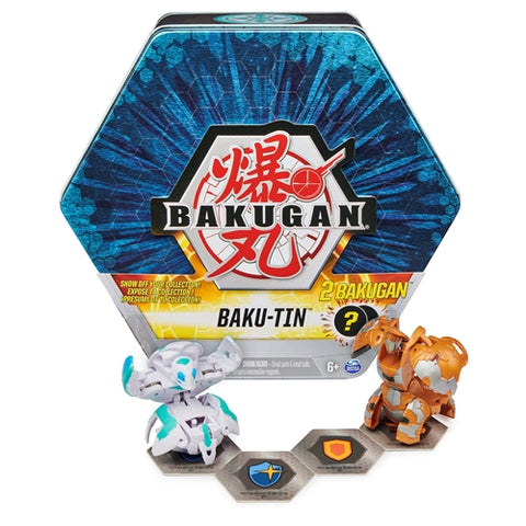 Spin Master - Set de Joaca Bakugan S3 Baku-Tin Albastru Zentaur si Vicerox