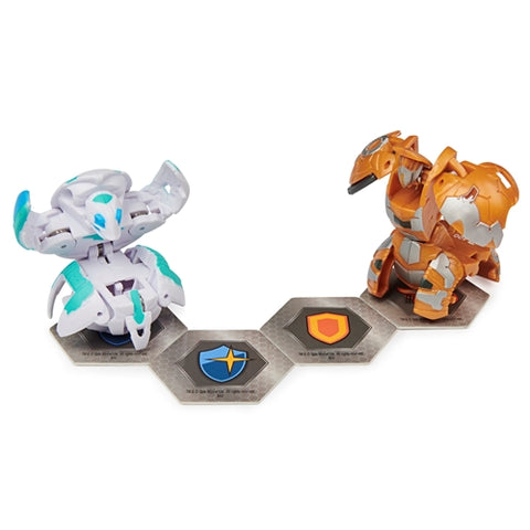 Spin Master - Set de Joaca Bakugan S3 Baku-Tin Albastru Zentaur si Vicerox