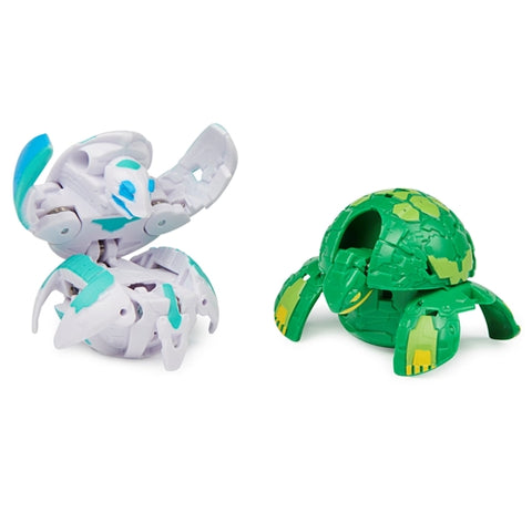 Spin Master - Set de Joaca Bakugan S3 Baku-Tin Auriu Turtonium si Vicerox