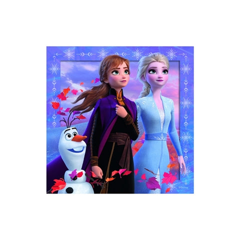 PUZZLE FROZEN II, 3x49 PIESE