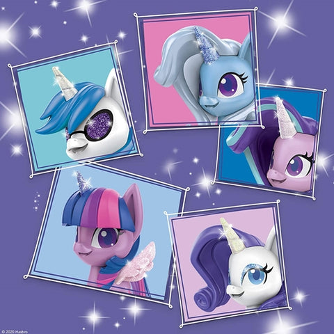 Hasbro Set 5 Figurine My Little Pony Unicorn Sparcle