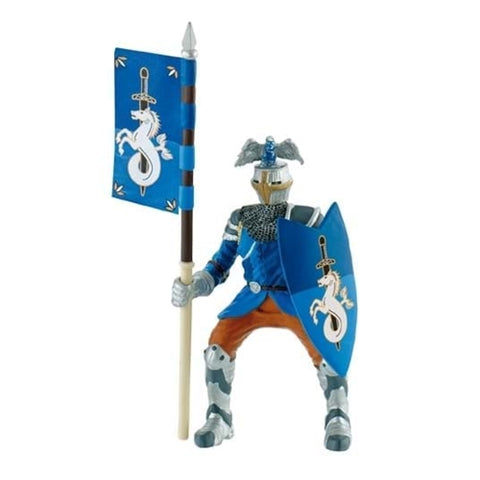 Bullyland - Figurina Cavaler pentru Turnir Albastru