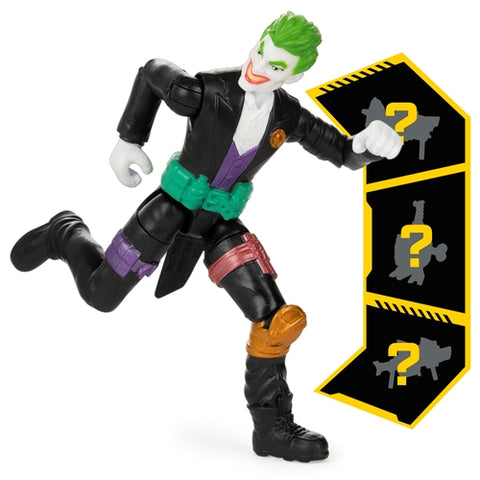 Spin Master - Figurina Articulata Joker cu 3 Accesorii Surpriza 10 cm