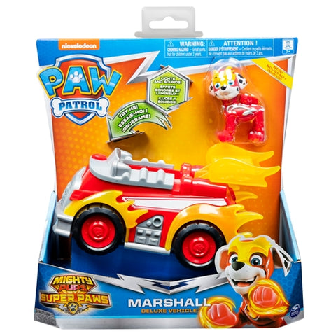Spin Master - Set Patrula Catelusilor Super Eroul Marshall cu Vehicul 