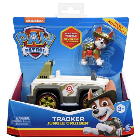 Spin Master - Masinuta cu Figurina Patrula Catelusilor Tracker