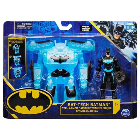 Spin Master - Figurin Batman Deluxe cu Costum High Tech 10 cm