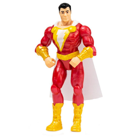 Spin Master - Figurina Flexibila Shazam cu 3 Accesorii Surpriza 10 cm