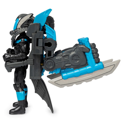 Spin Master - Figurina Nightwing cu Mega Accesorii pentru Lupta 10 cm
