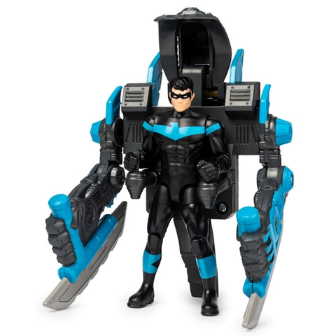 Spin Master - Figurina Nightwing cu Mega Accesorii pentru Lupta 10 cm