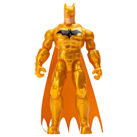 Spin Master - Figurina Batman cu Costum Auriu si 3 Accesorii Supriza 10 cm
