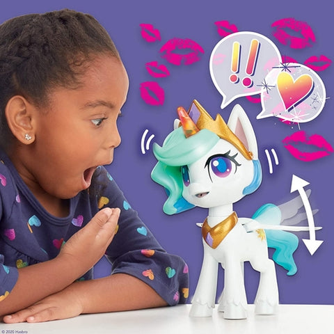 MLP PONEI CELESTIA MAGICAL KISS UNICORN