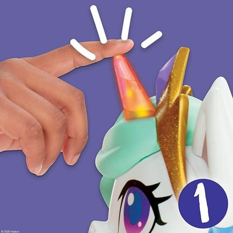 MLP PONEI CELESTIA MAGICAL KISS UNICORN